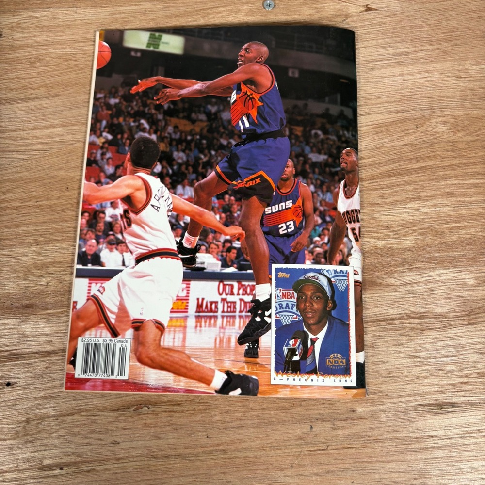 Beckett Basketball Monthly April 1995 Issue 67 Shaquille O'Neal Orlando Magic - Picture 3 of 3